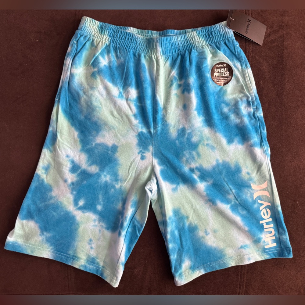 NWT Hurley Tie-Dye Lounge Shorts